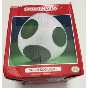 Paladone Super Mario YOSHI EGG LIGHT USB Powered 8" Lamp. NEW Bx Dmg